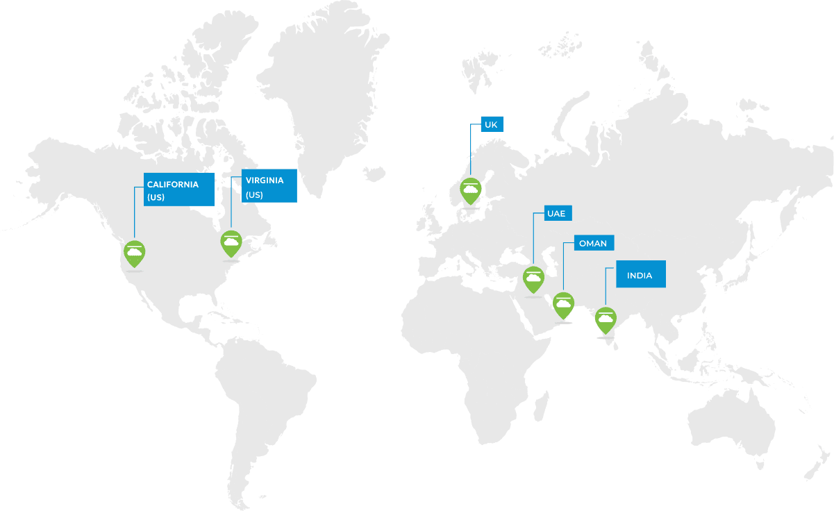 Global Datacenter Map